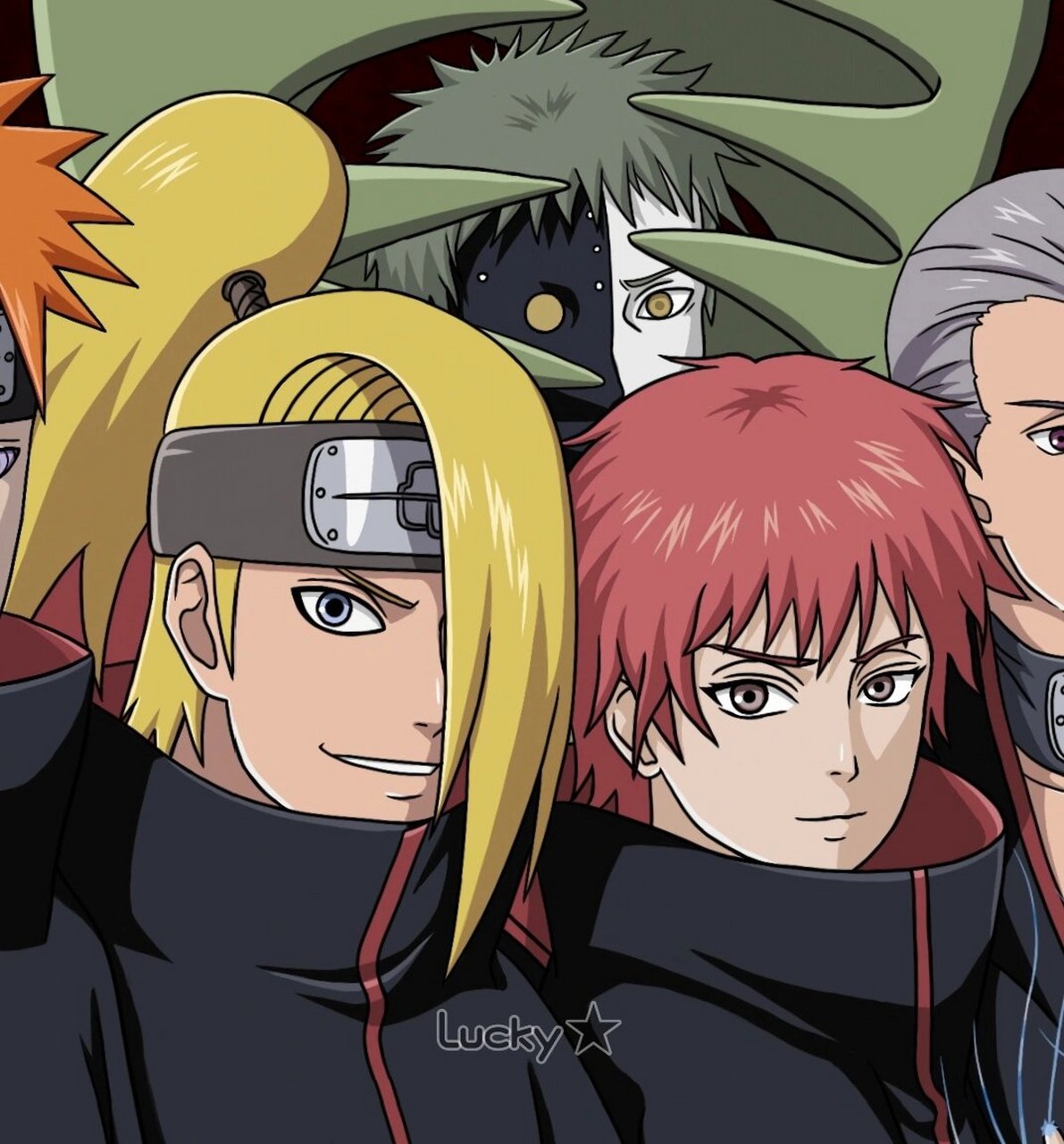 "晓组织"同人大合照画完!