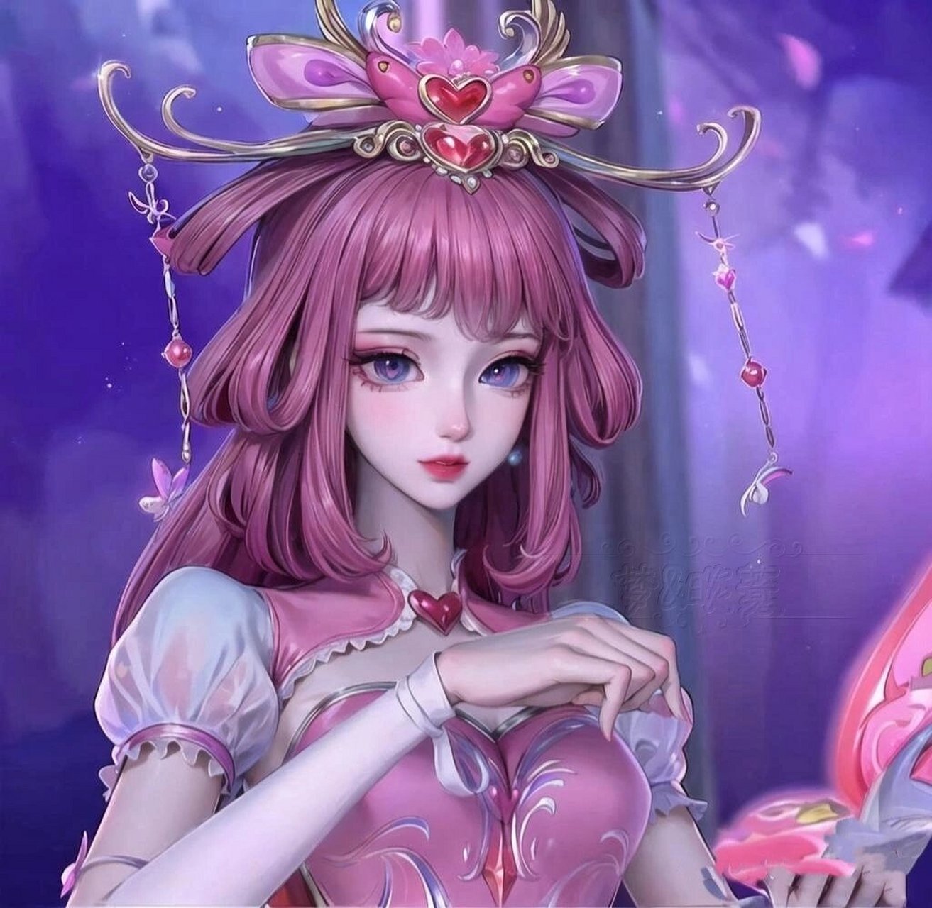 情公主ai图片头像(5) 禁止盗图 美图秀秀 想要原图私聊 你们喜欢现在