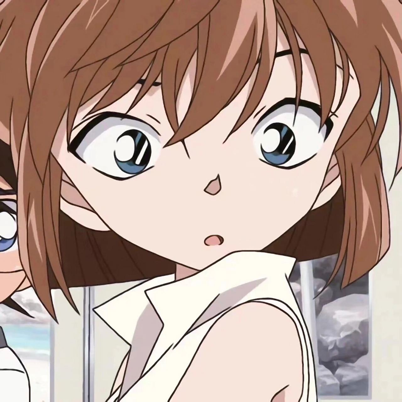 壁纸头像|灰原哀图片分享06      06怎么会有小哀这么可爱的女孩