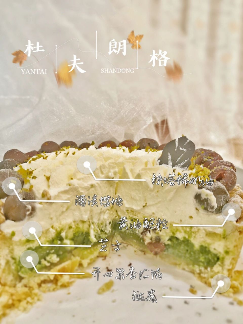90可以永远相信杜夫朗格|烟台不踩雷蛋糕 98懒得想吃哪家店蛋糕的