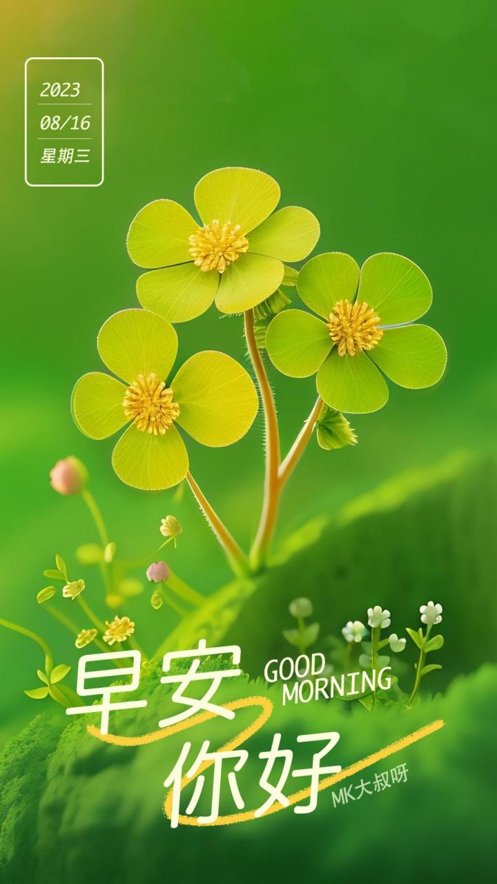 生活不易,请继续努力.早安祝好运