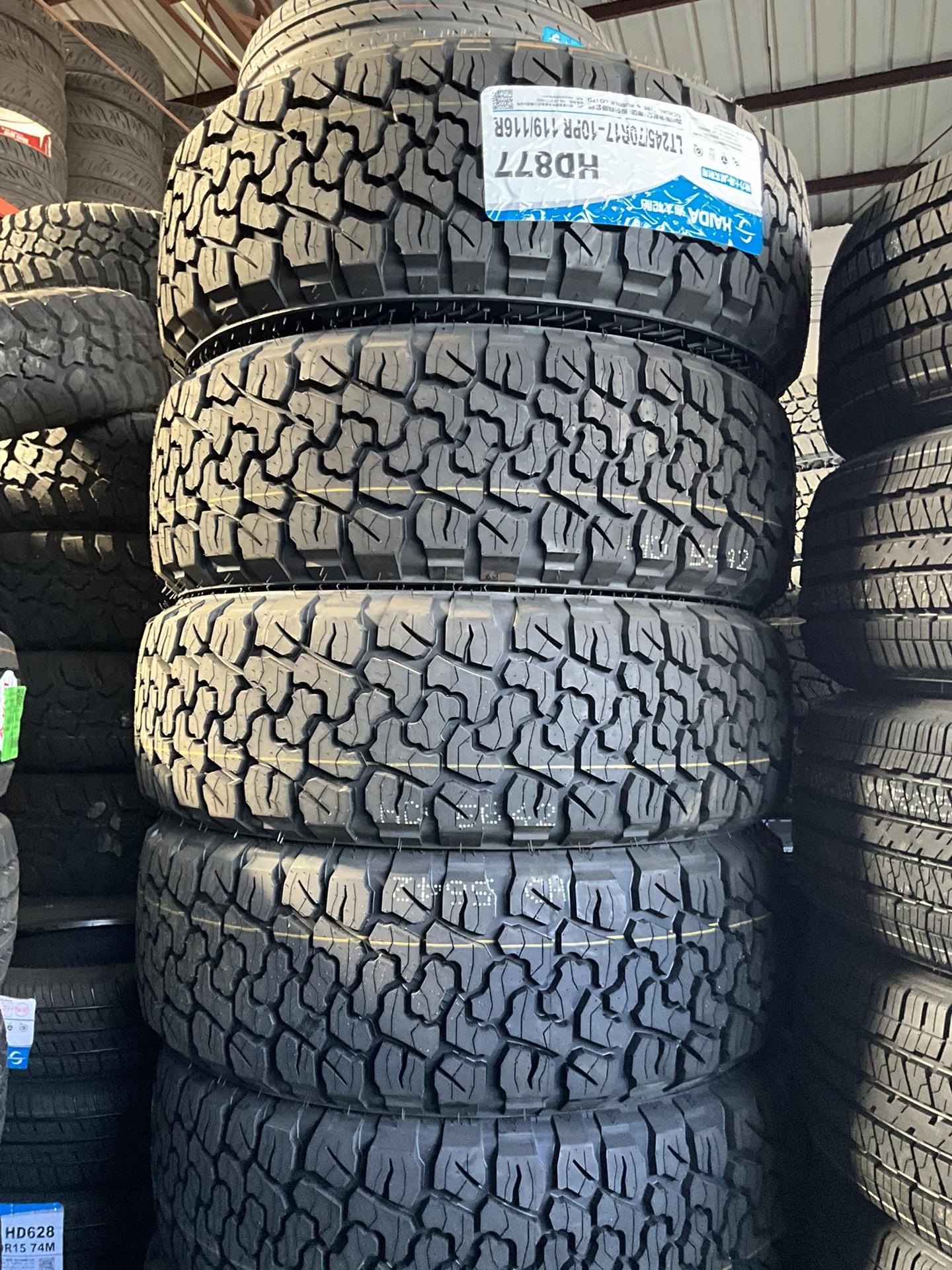 海大轮胎at系列 百路驰同款花纹 侧面带白字 235/70r16245/70r16255