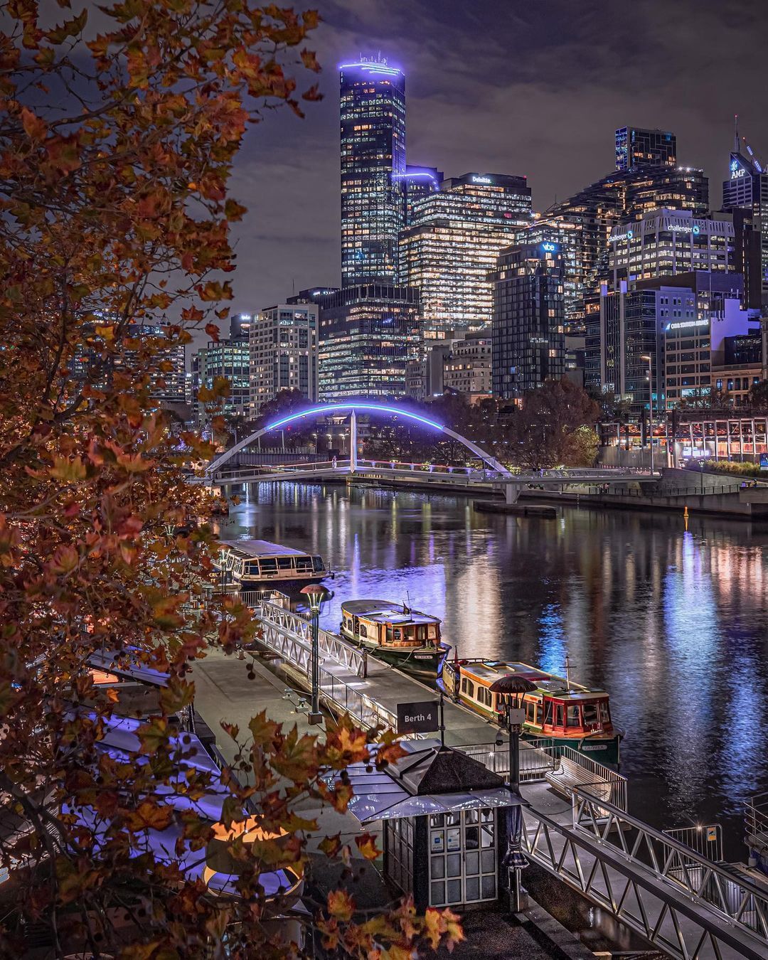 墨尔本绝美夜景 | 分享你手机的墨尔本夜色 93月色正好,漫游在城市