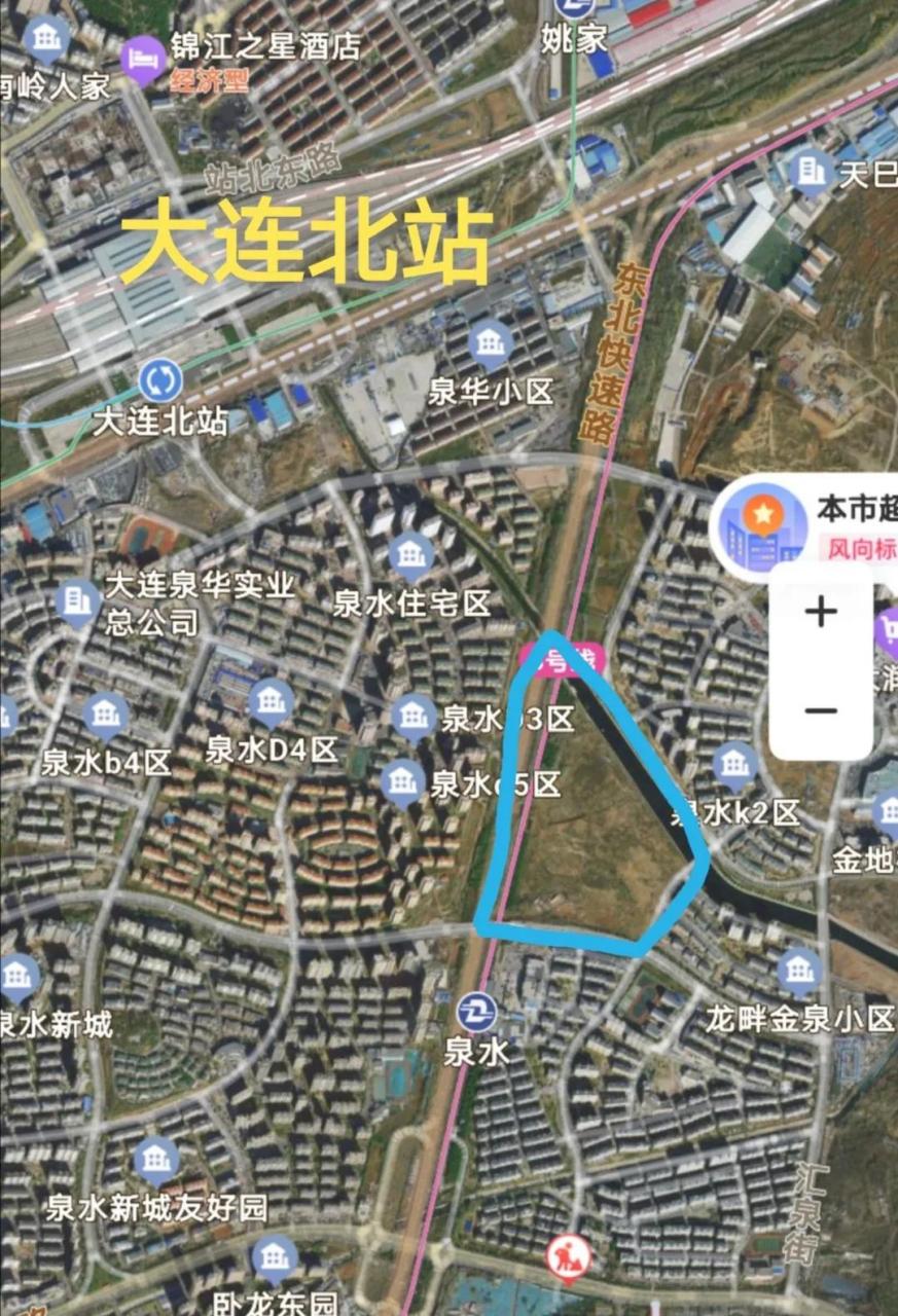 大连泉水核心地块规划方案已经公示.