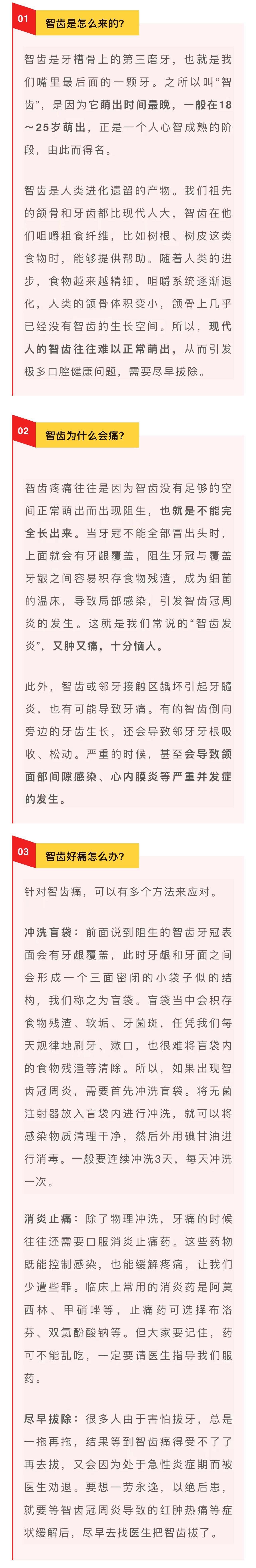 发炎的智齿又该怎么