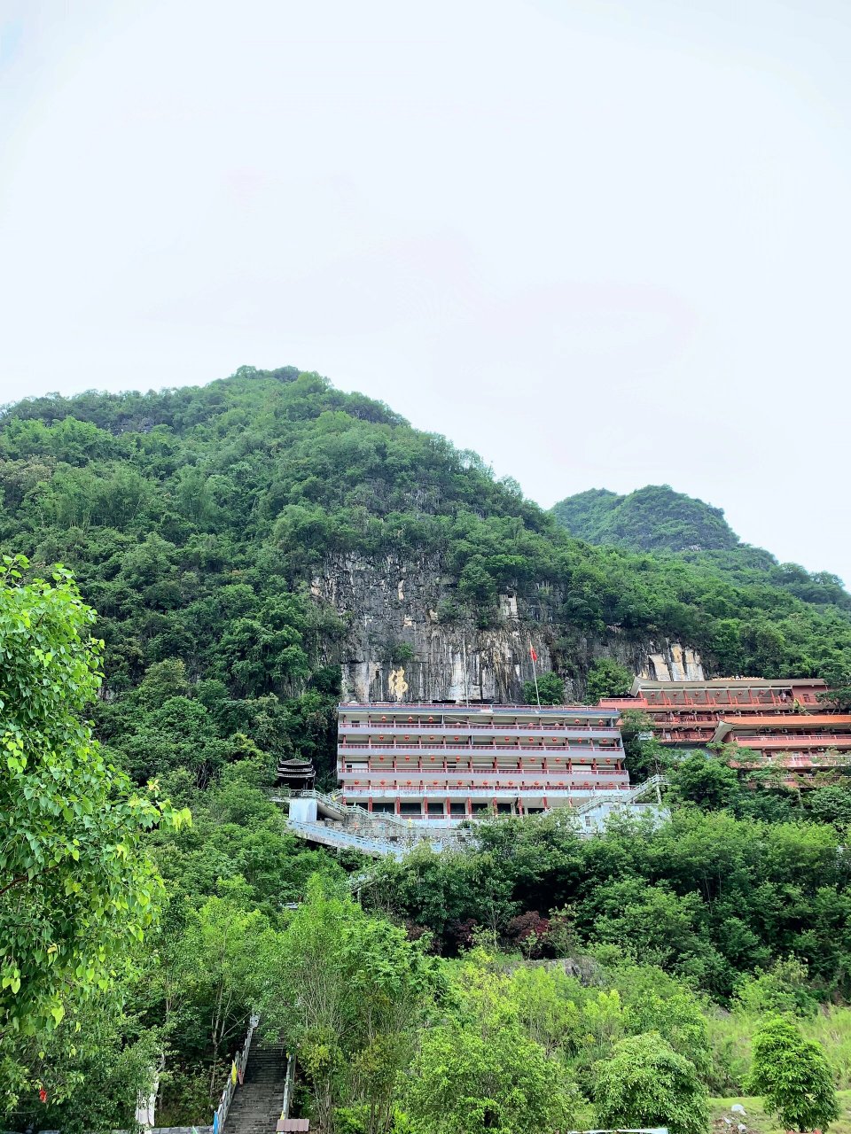 南宁周边游|广西马山千年古寺09灵阳寺07 在被闺蜜临时拉着的广西