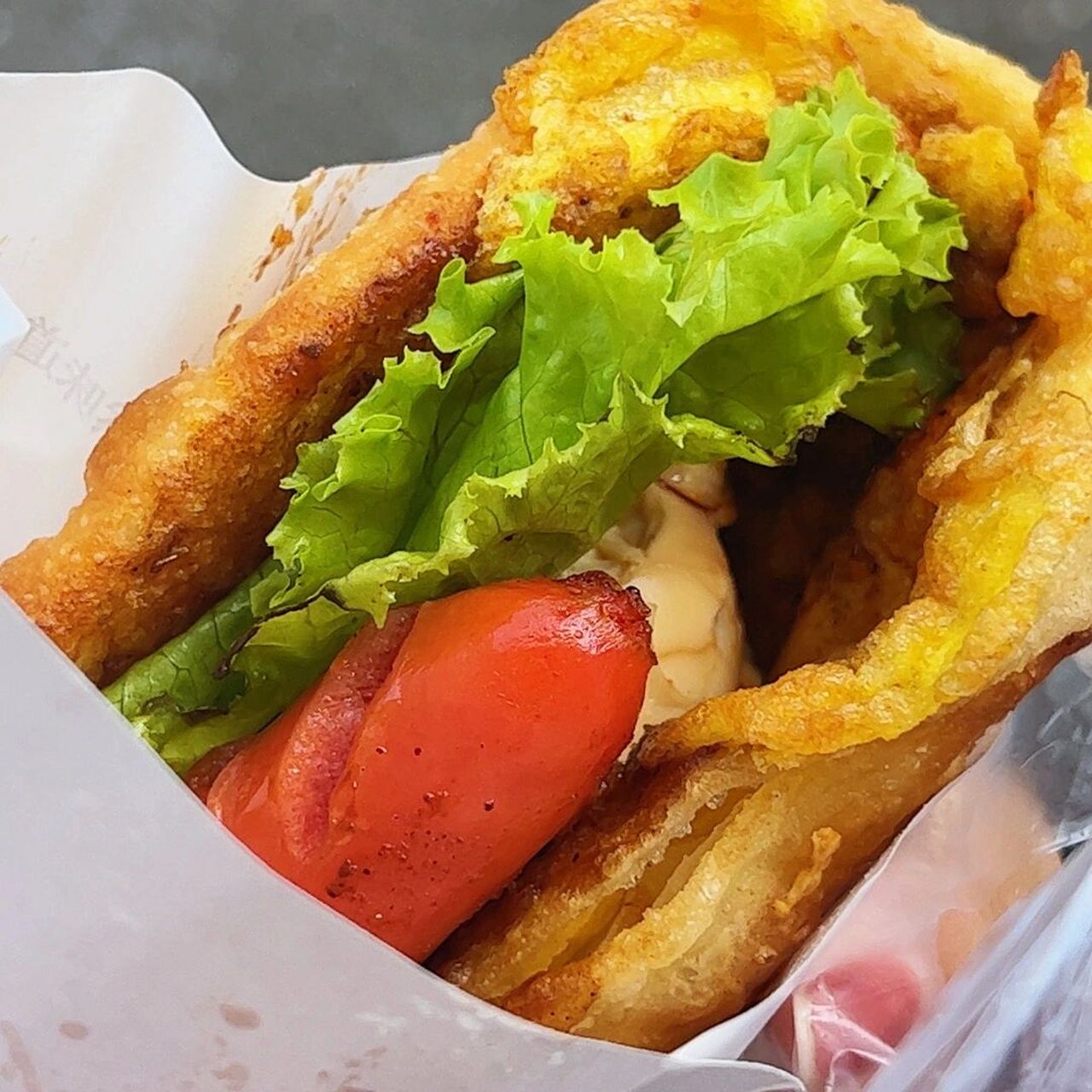 日照美食丨烤炉鸡蛋灌饼 鸡蛋灌饼yyds!觉得唯二好吃的鸡蛋灌饼,一家