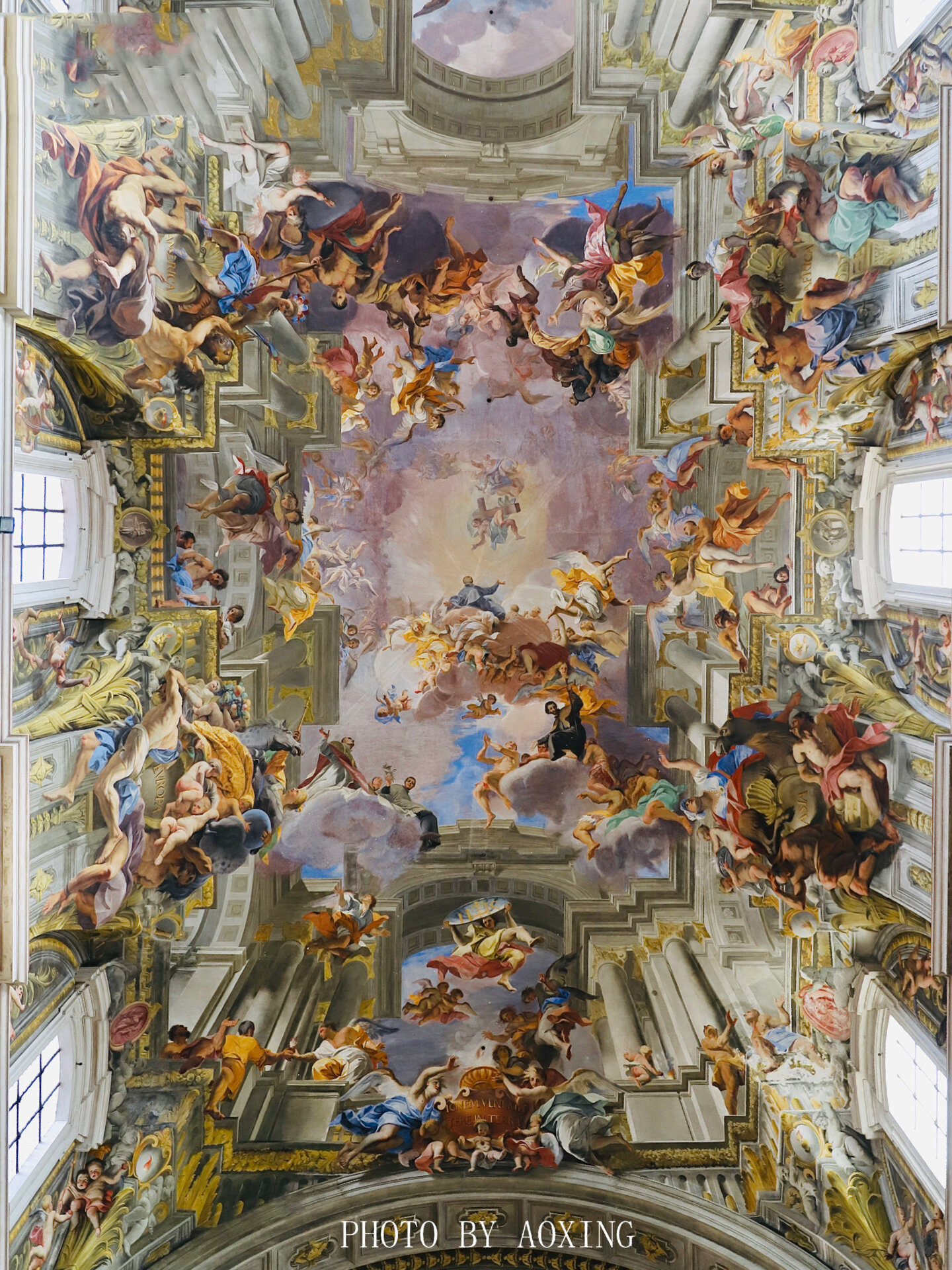 与西斯廷教堂⛪️媲美的天顶