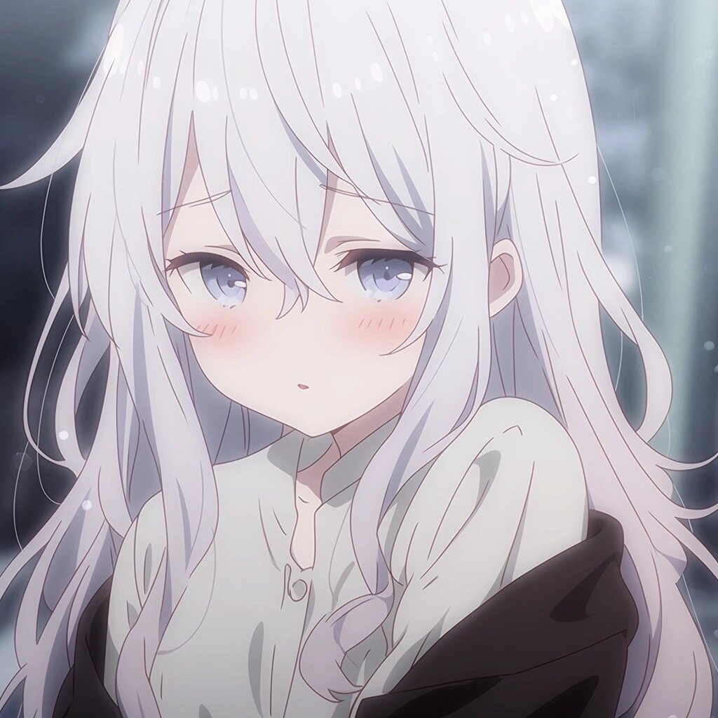 白发少女丨可爱动漫女头@大阳真探社的动态