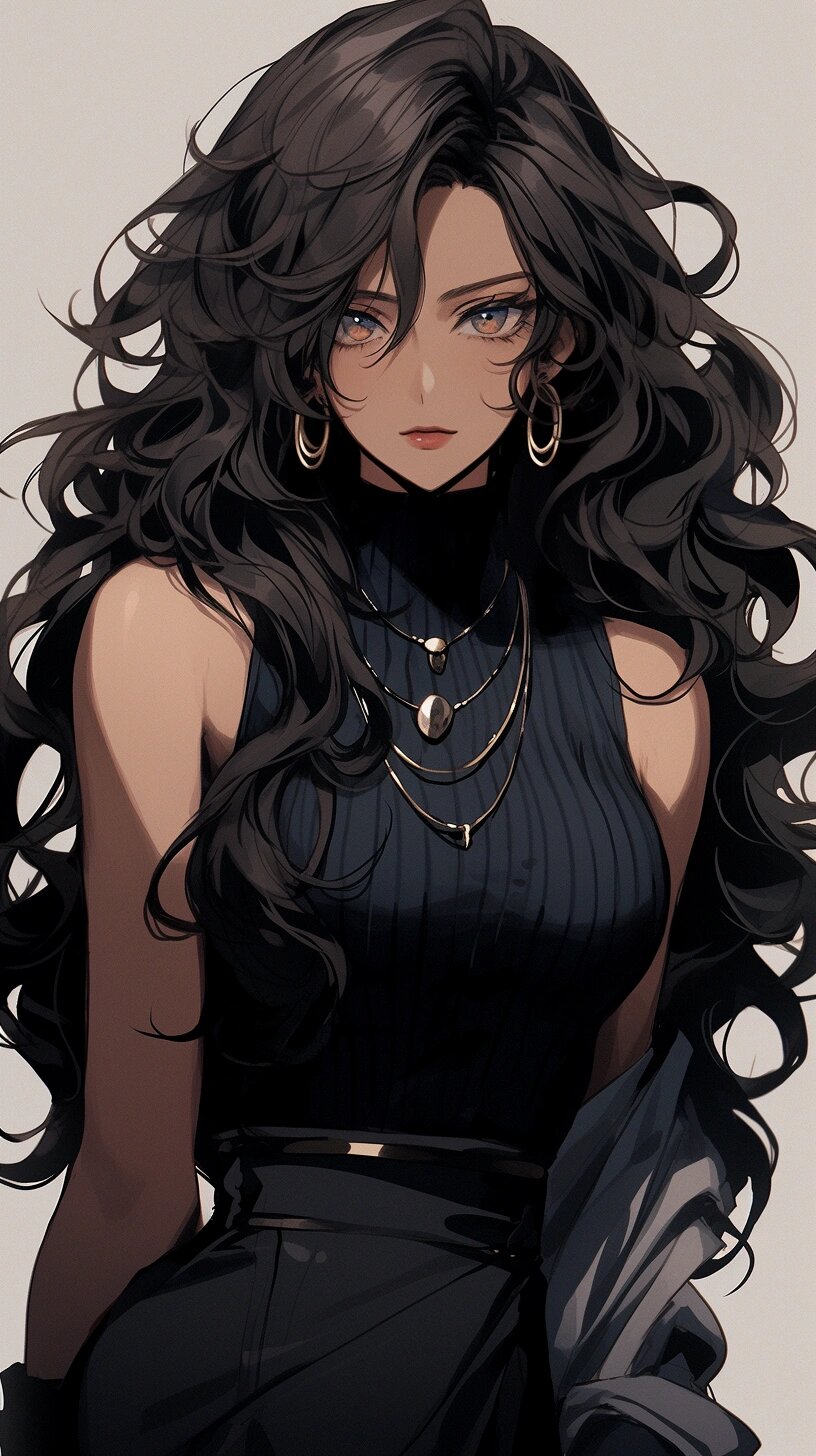 御姐风动漫头像壁纸