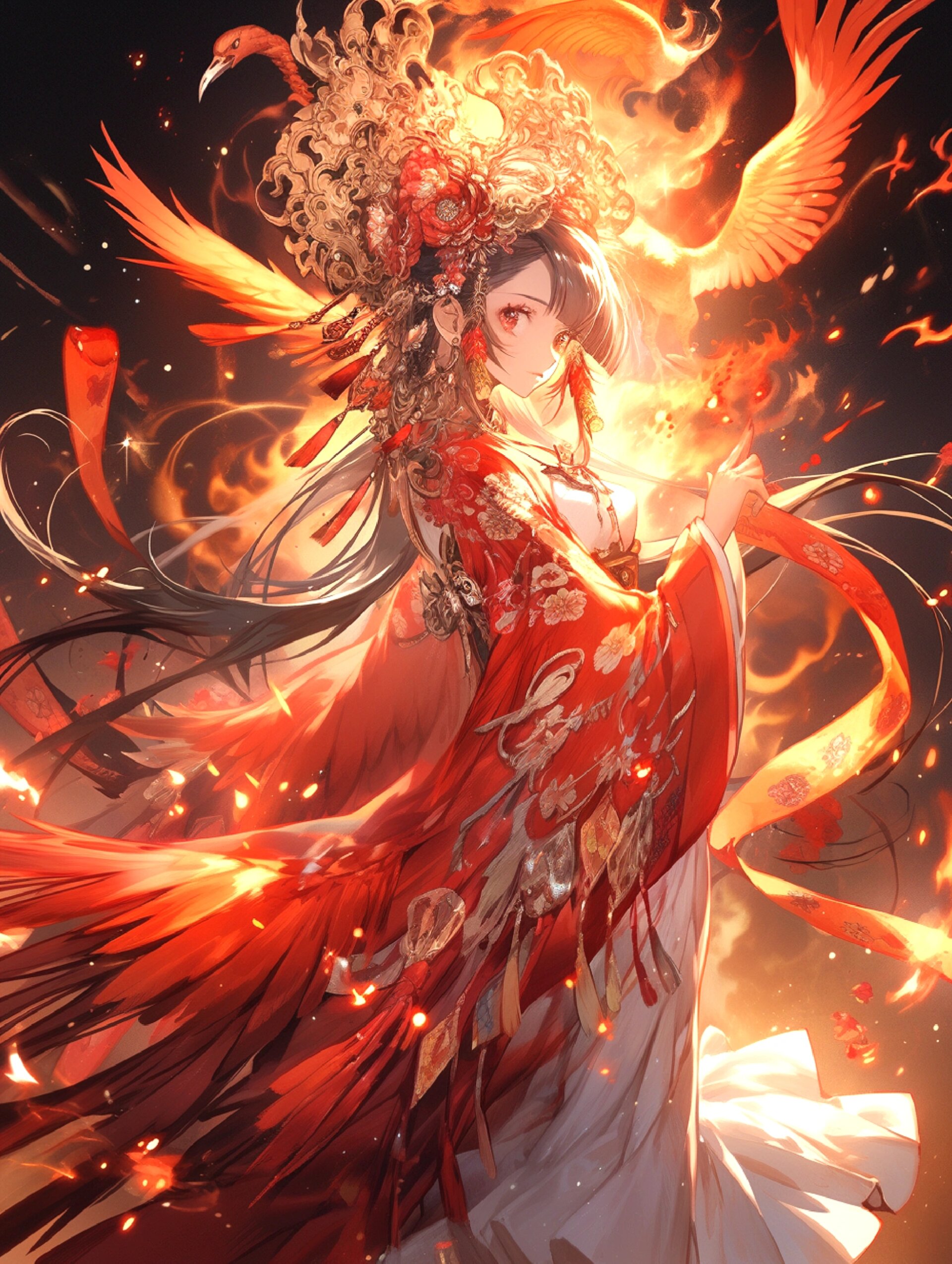 国风|动物拟人——凤凰