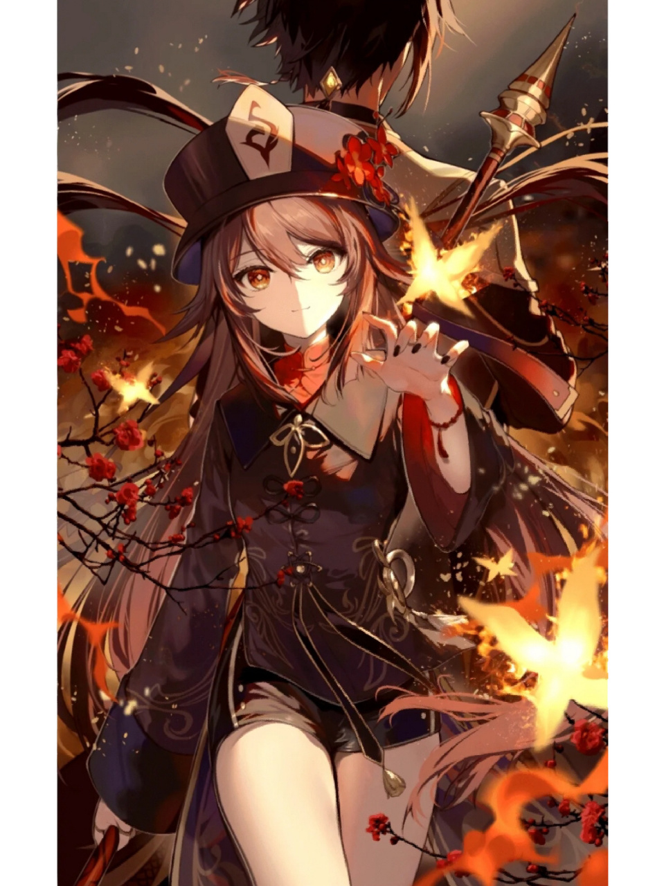 胡桃壁纸 你们要的胡桃来了!      薯毛流量!