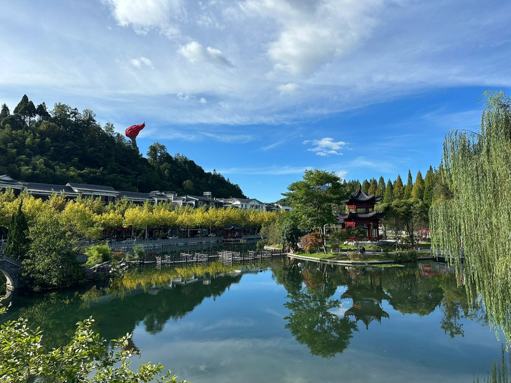 井冈山茨坪景区图片图片