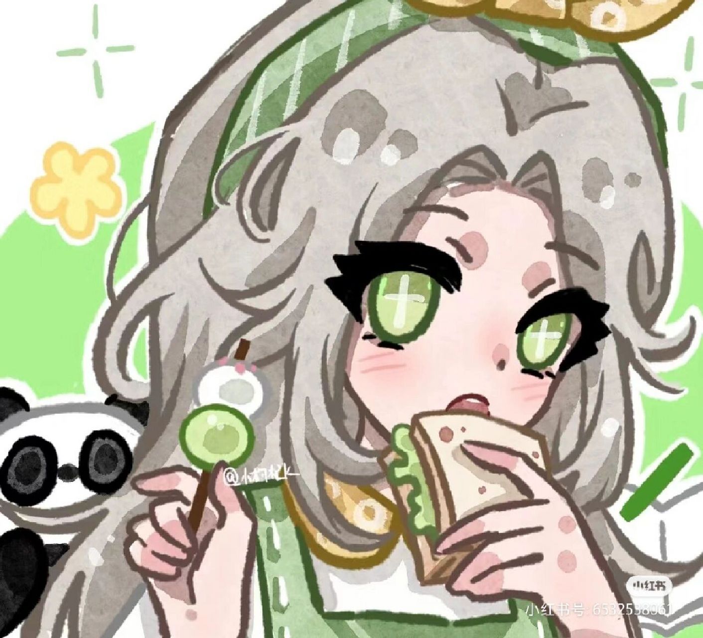 第五人格小女孩头像 在2023年里祝第五玩家日日出金光96