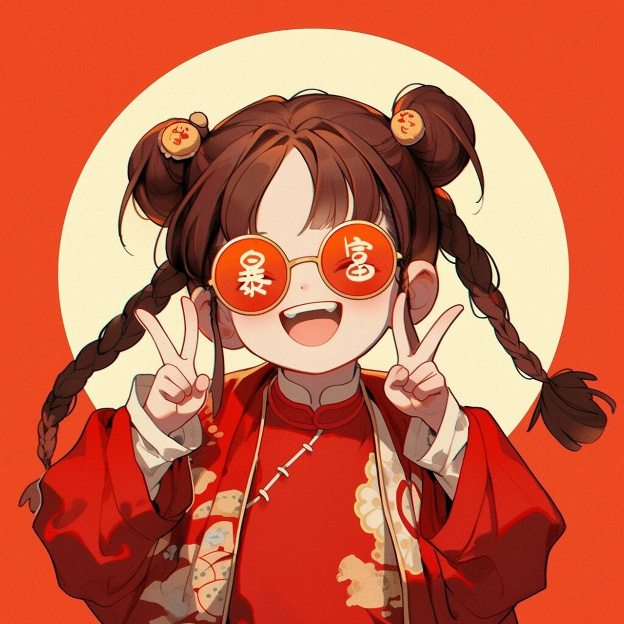 头像|新年转运头像,祝大家新年都能发财暴富