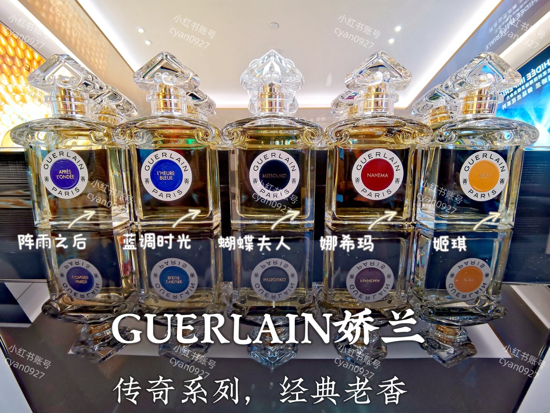 娇兰香水 传奇系列 经典老香