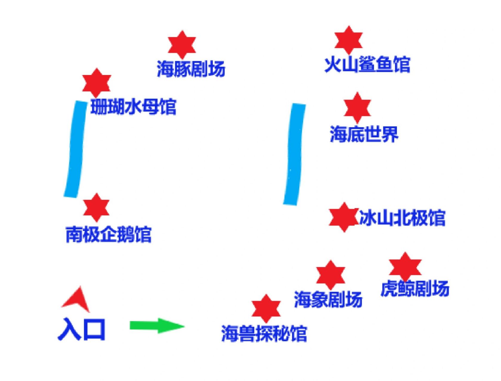 海昌公园平面图图片