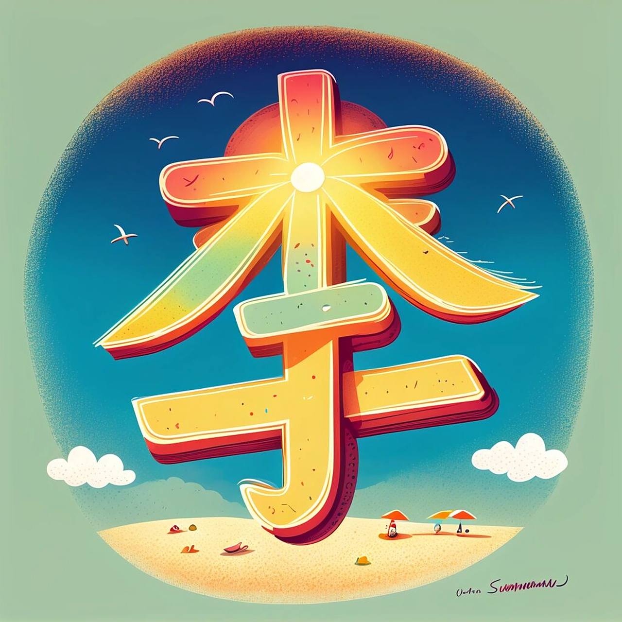 艺术字体设计·姓氏头像·李    姓氏头像