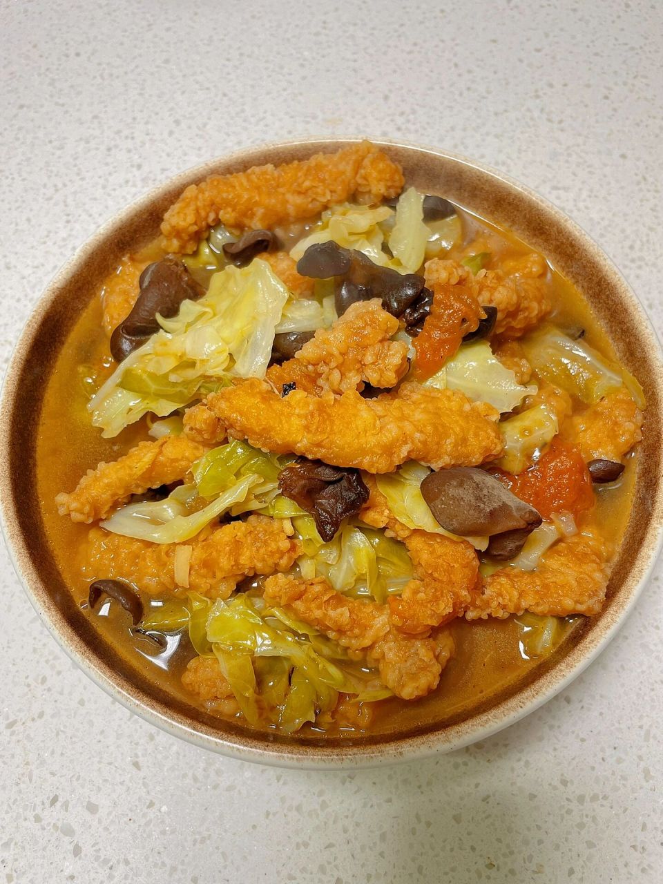 自己做的,烩里脊