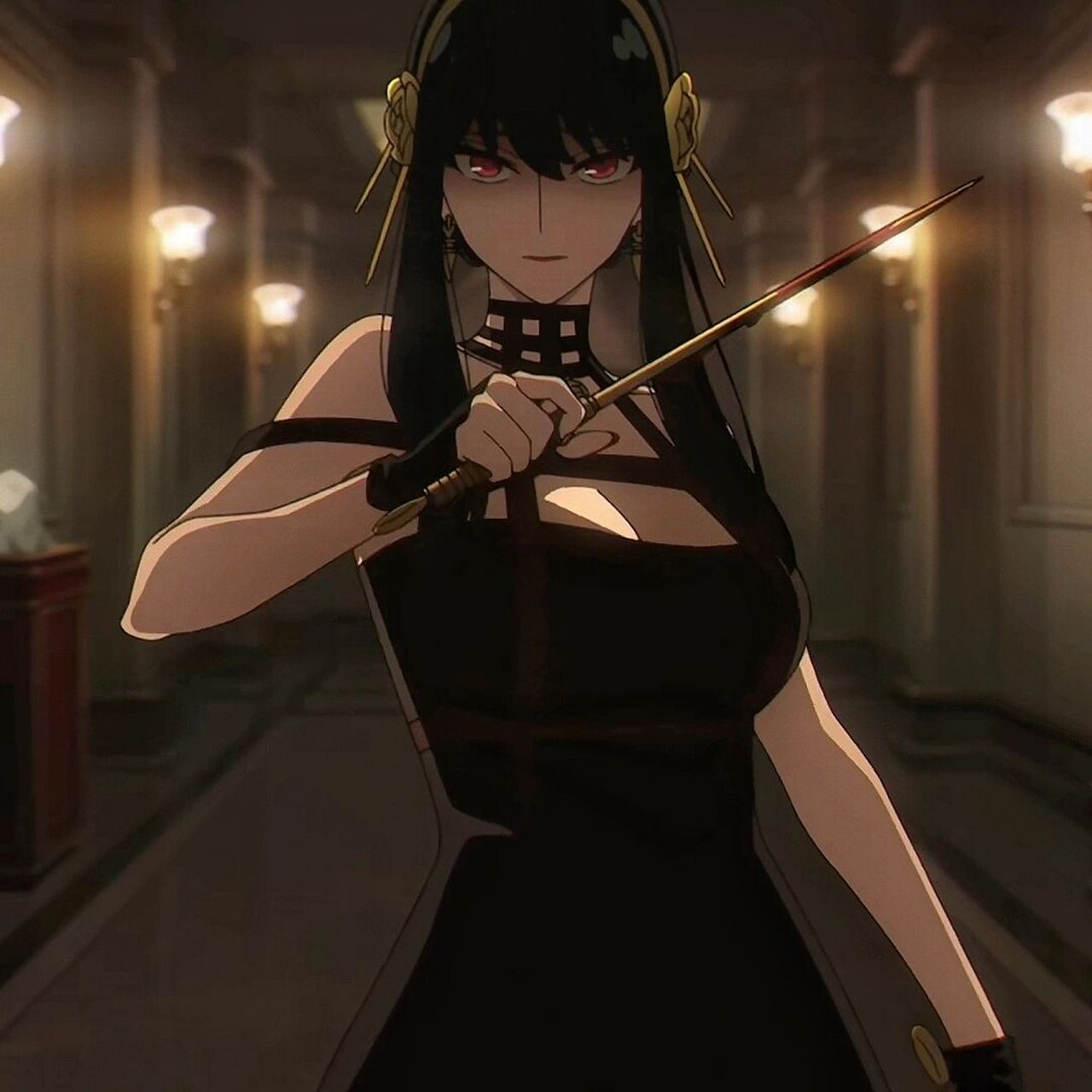 约尔头像第26615弹|间谍过家家 代号荆棘公主08 穿上小黑裙的