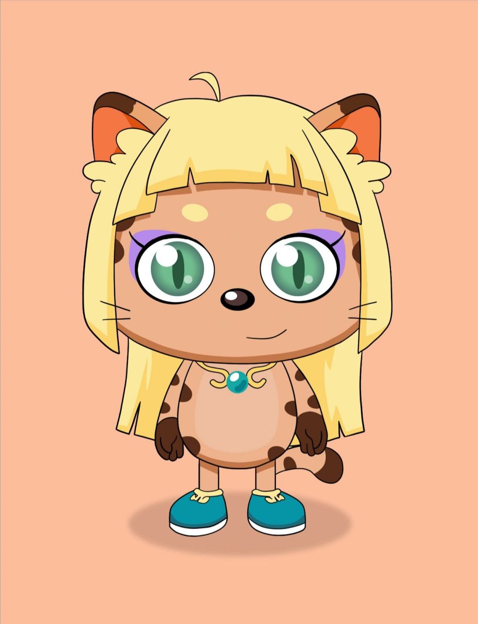 打卡喜羊羊与灰太狼10明日公主(含线稿)