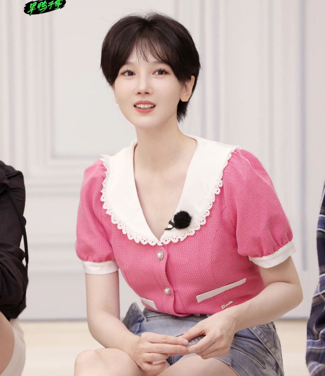 陈小纭真的是女版鹿晗,剪了短发之后更像了