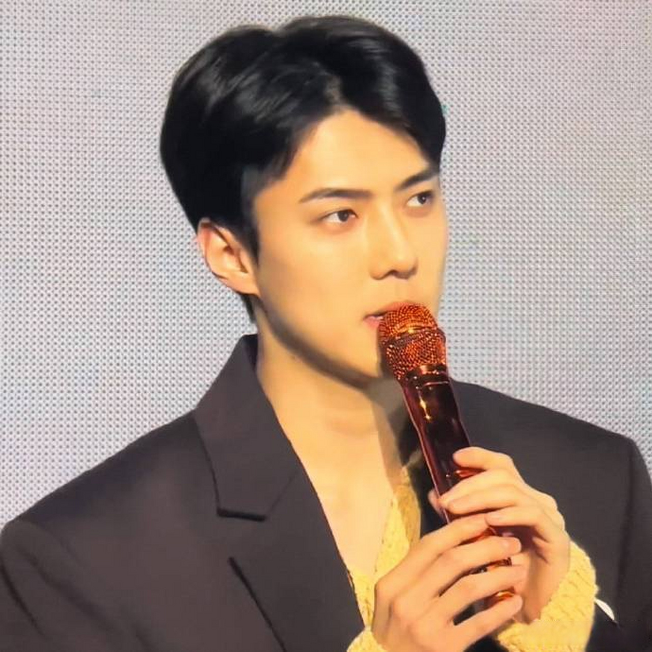 小酷炫彩#吴世勋exo十周年粉丝见面会现场照释出,又是被世勋的妹膊