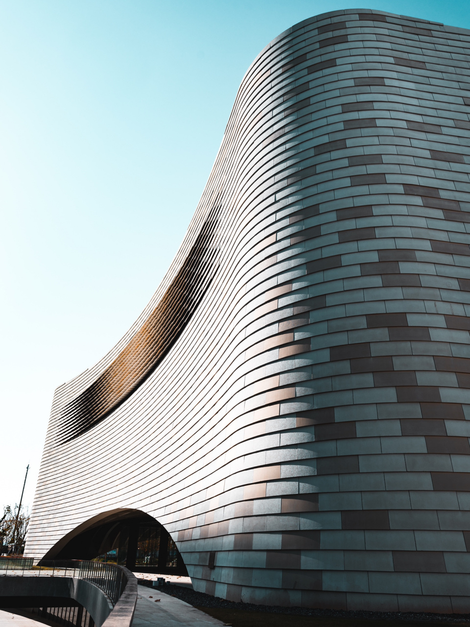 义乌打卡点|义乌博物馆 非常有特色的建筑物.