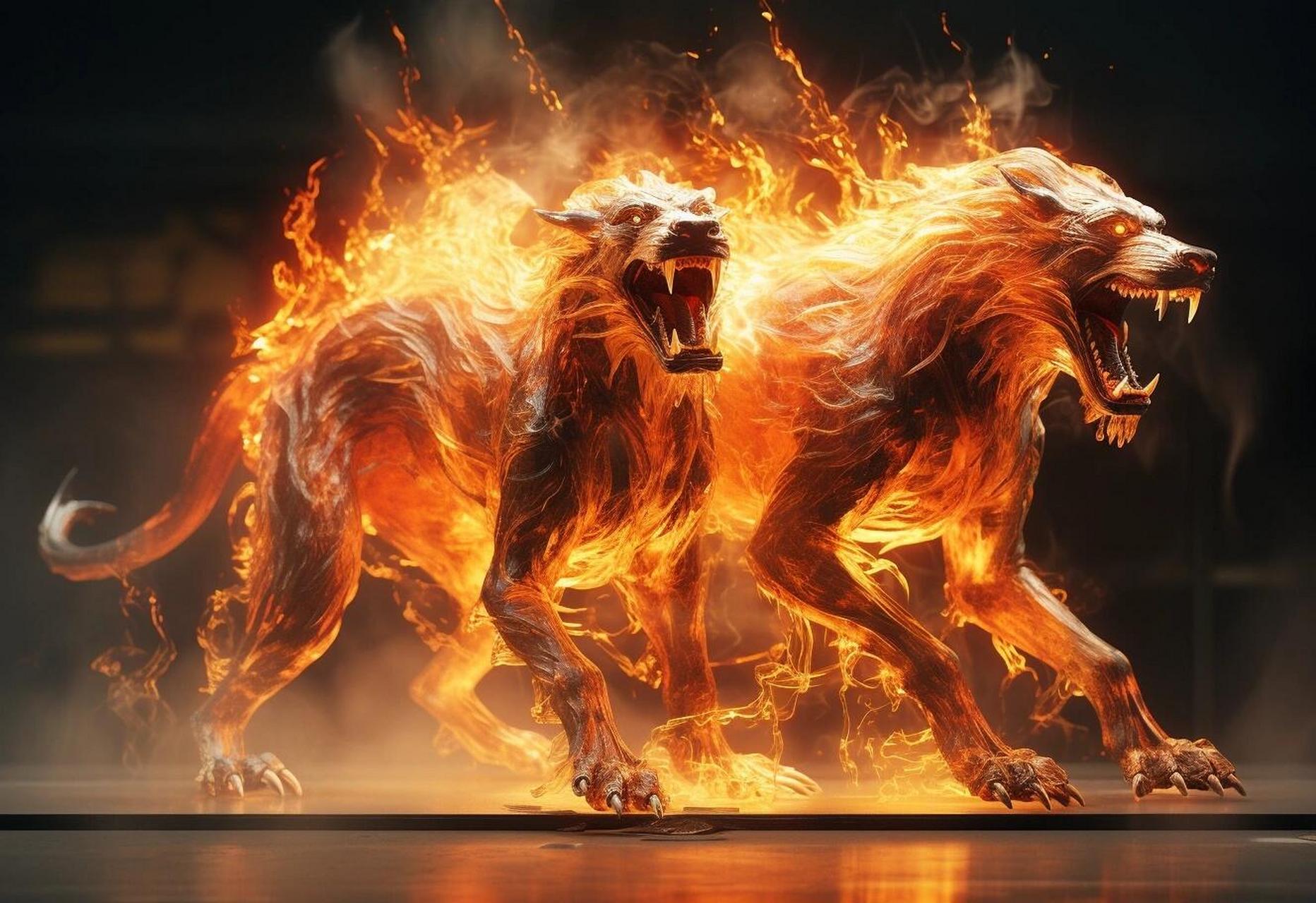 在不同的文化和神话体系中,地狱犬都有着不同的形象和传说.