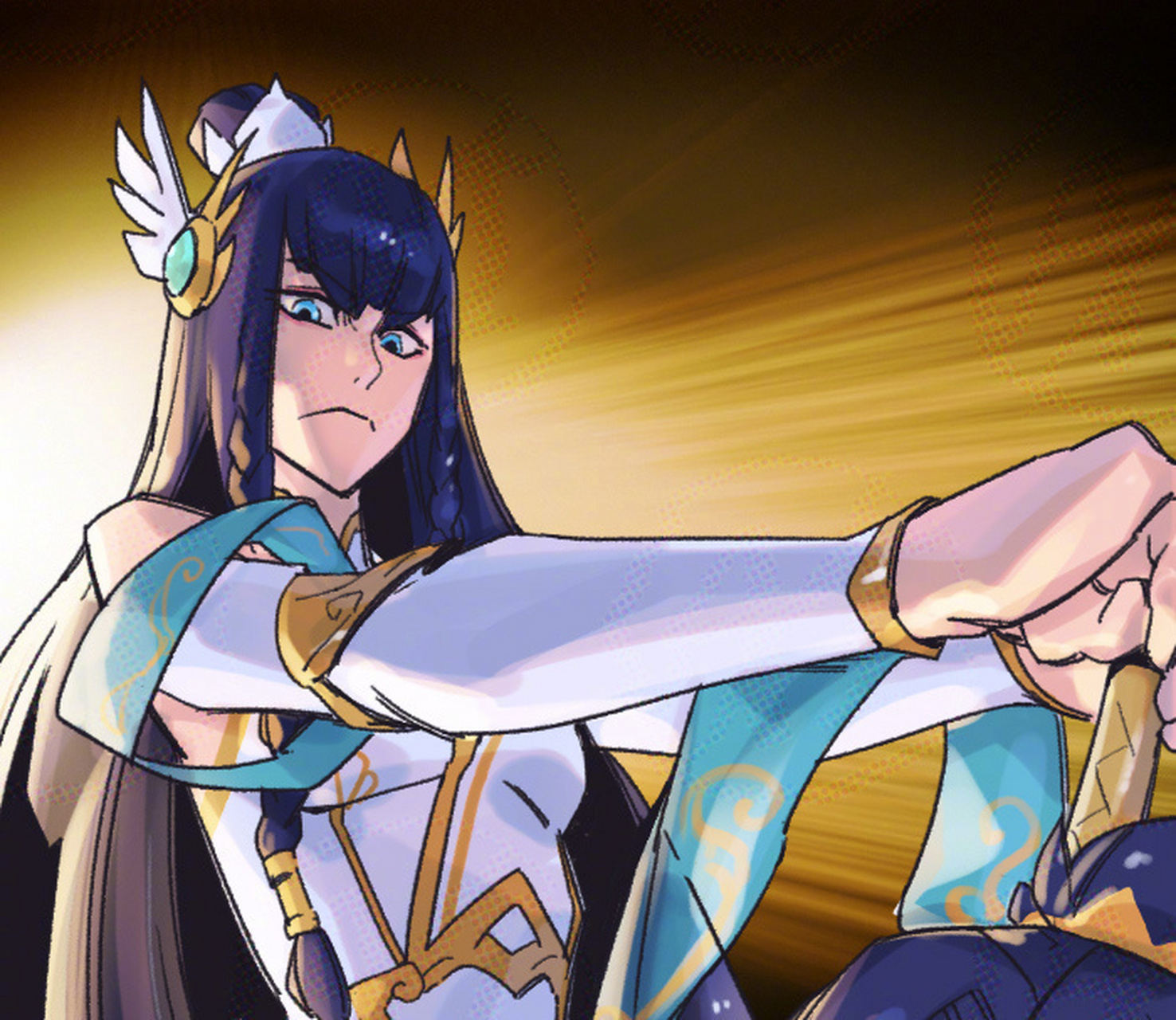 lol玉剑传说回归#来自画师pt_crow的玉剑传说同人作品,可可爱爱[期待