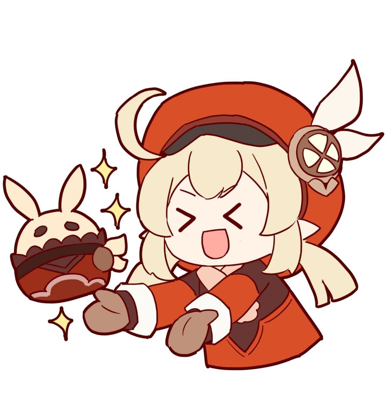 原神|可莉表情包一套 可莉  逃跑的太阳 火花骑士 欢迎使用 9999