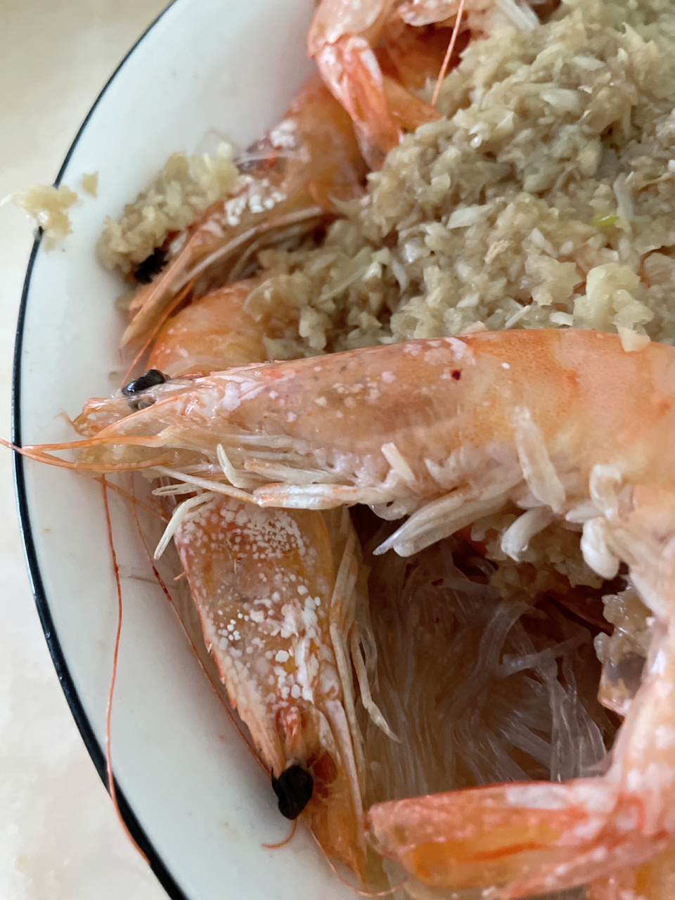 盒马买的,这虾长白斑还能吃吗 哪位回答下,在线等