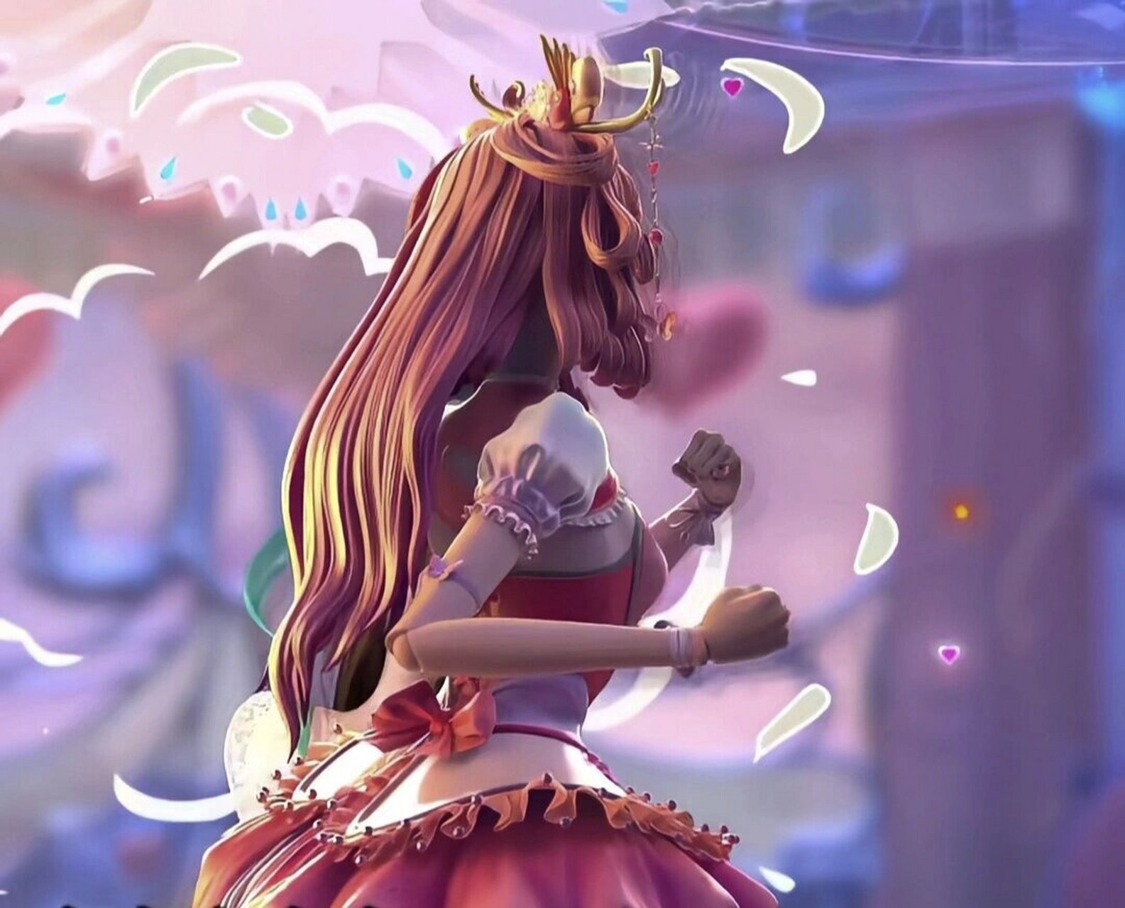 超级好看的情公主头像