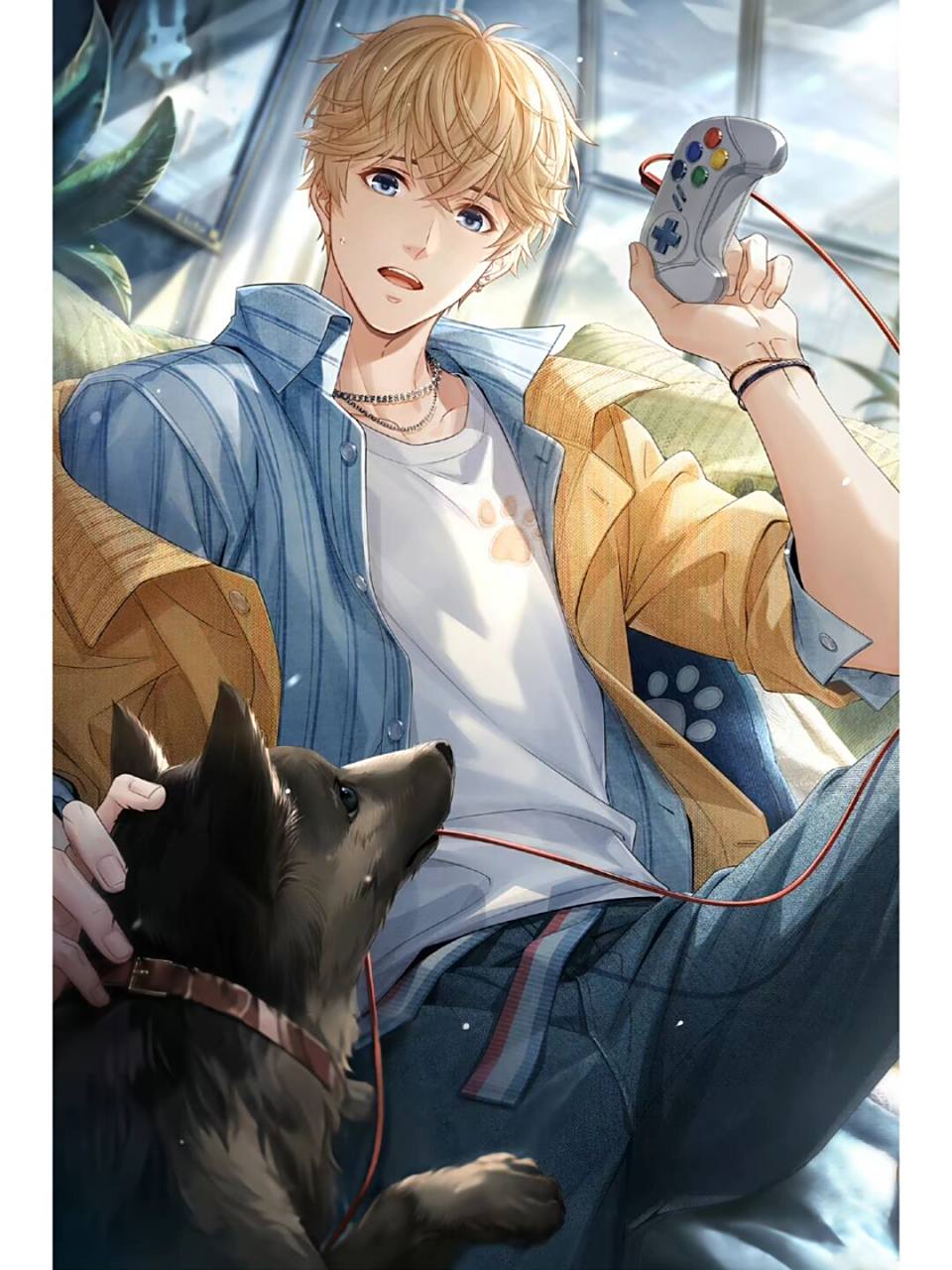 乙女游戏# #壁纸# #卡面# #宠物# #恋与制作人# #李泽言# #恋与制作