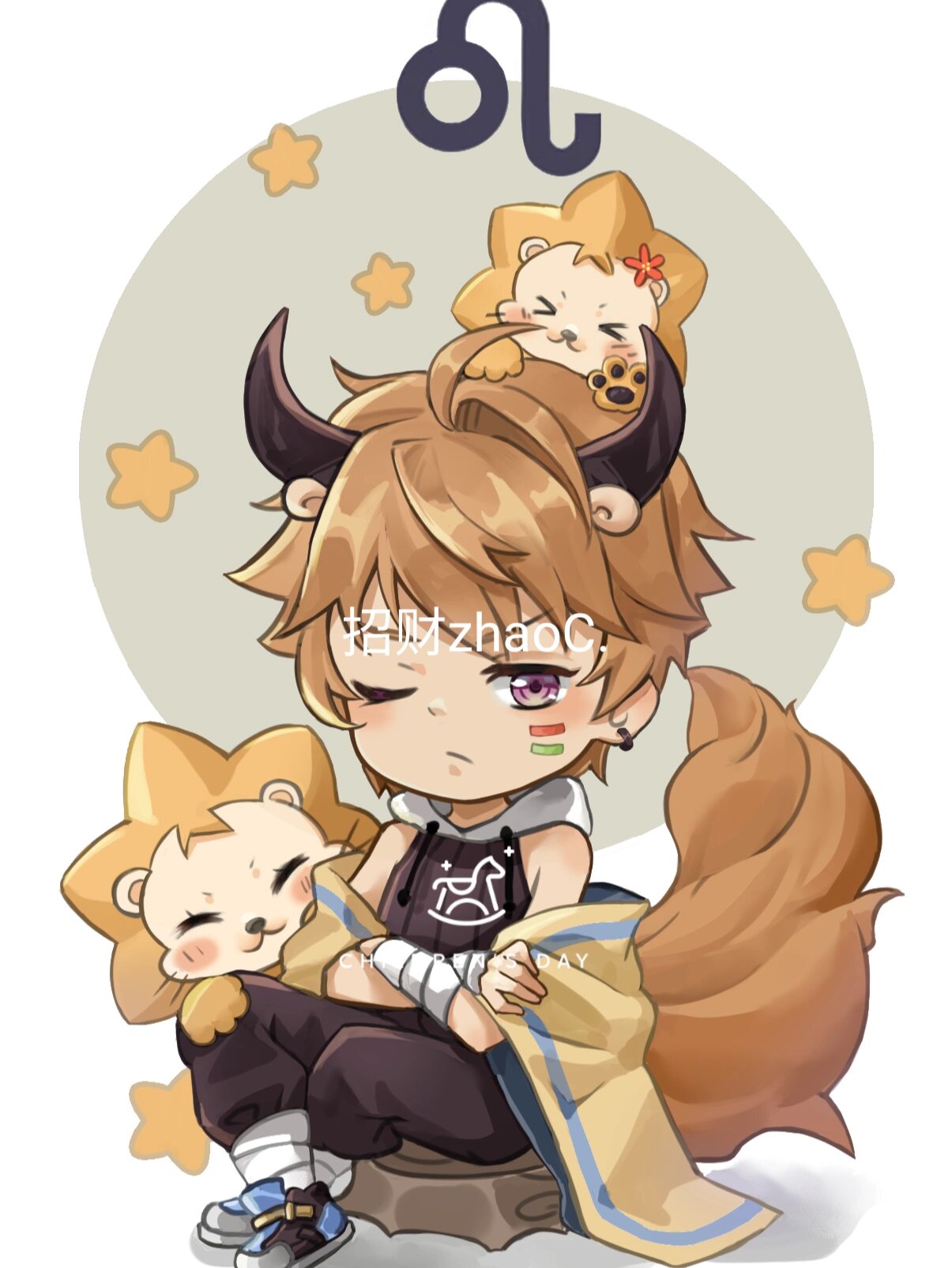 板绘 十二星座