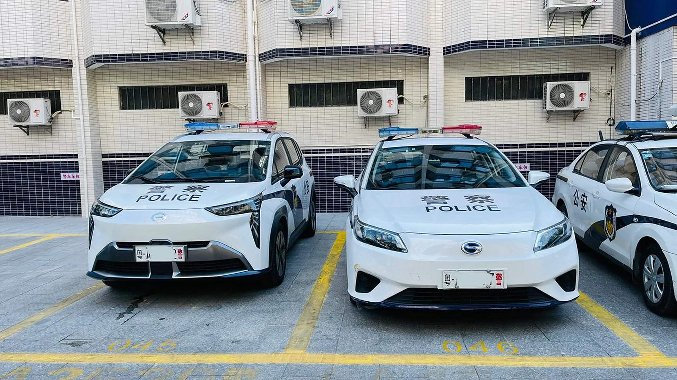 埃安这警车喷色,真是aion yyds