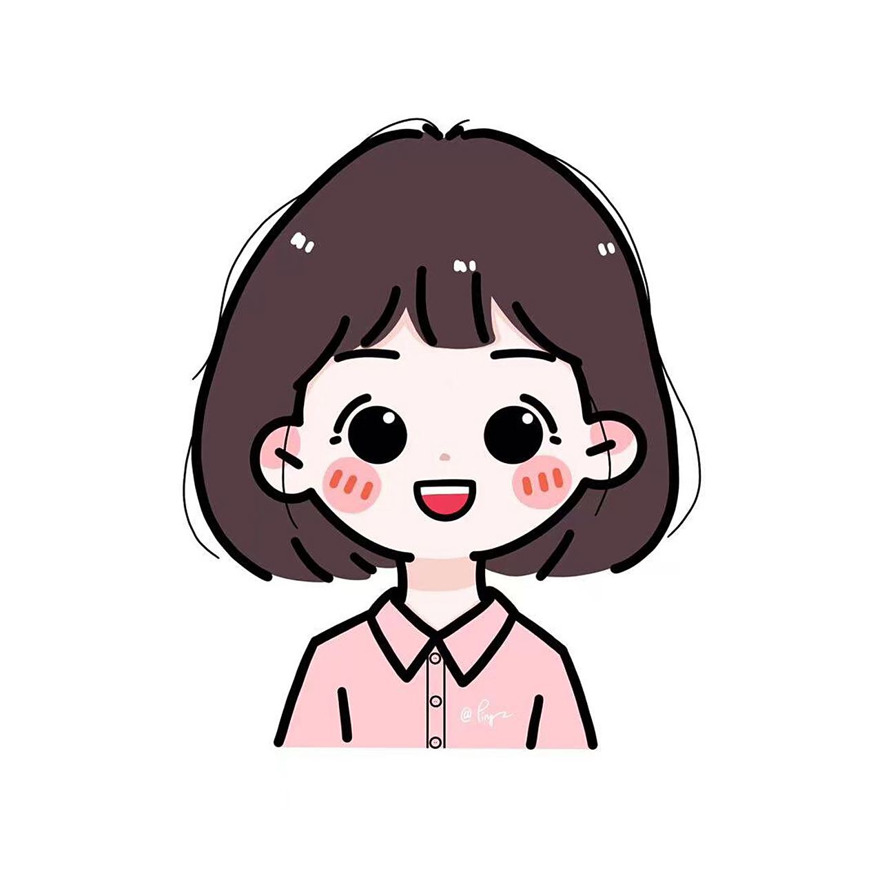 可爱卡通头像|哪款短发是你的菜? 为你喜欢的短发投票吧!