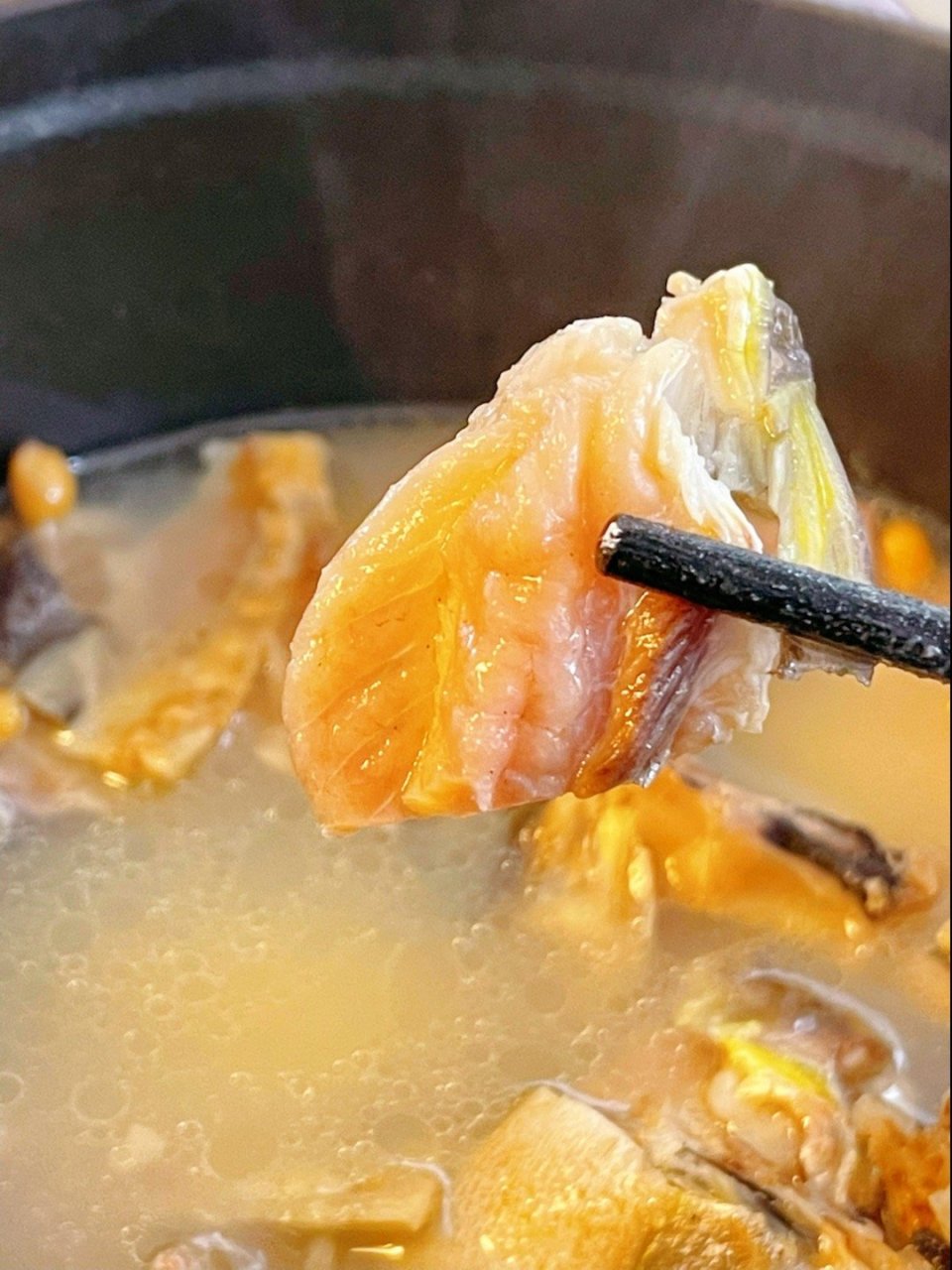 煮一道99%的人都没吃过的菜…… 河豚鱼干,煮排骨.