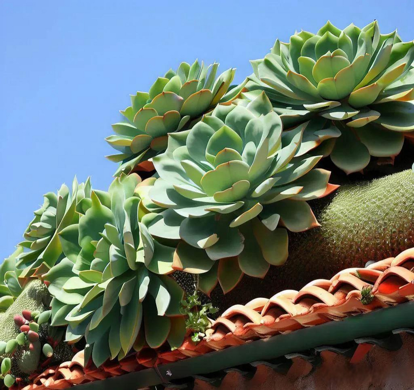 植物多肉的照片 生长图片