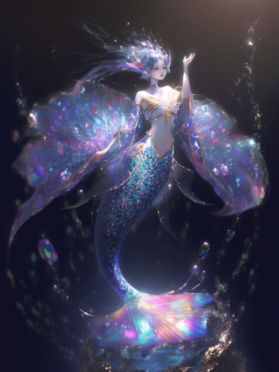 第十四集|山海经之鲛人 《山海经-海内南经》:"氐人国在建木西,其为人