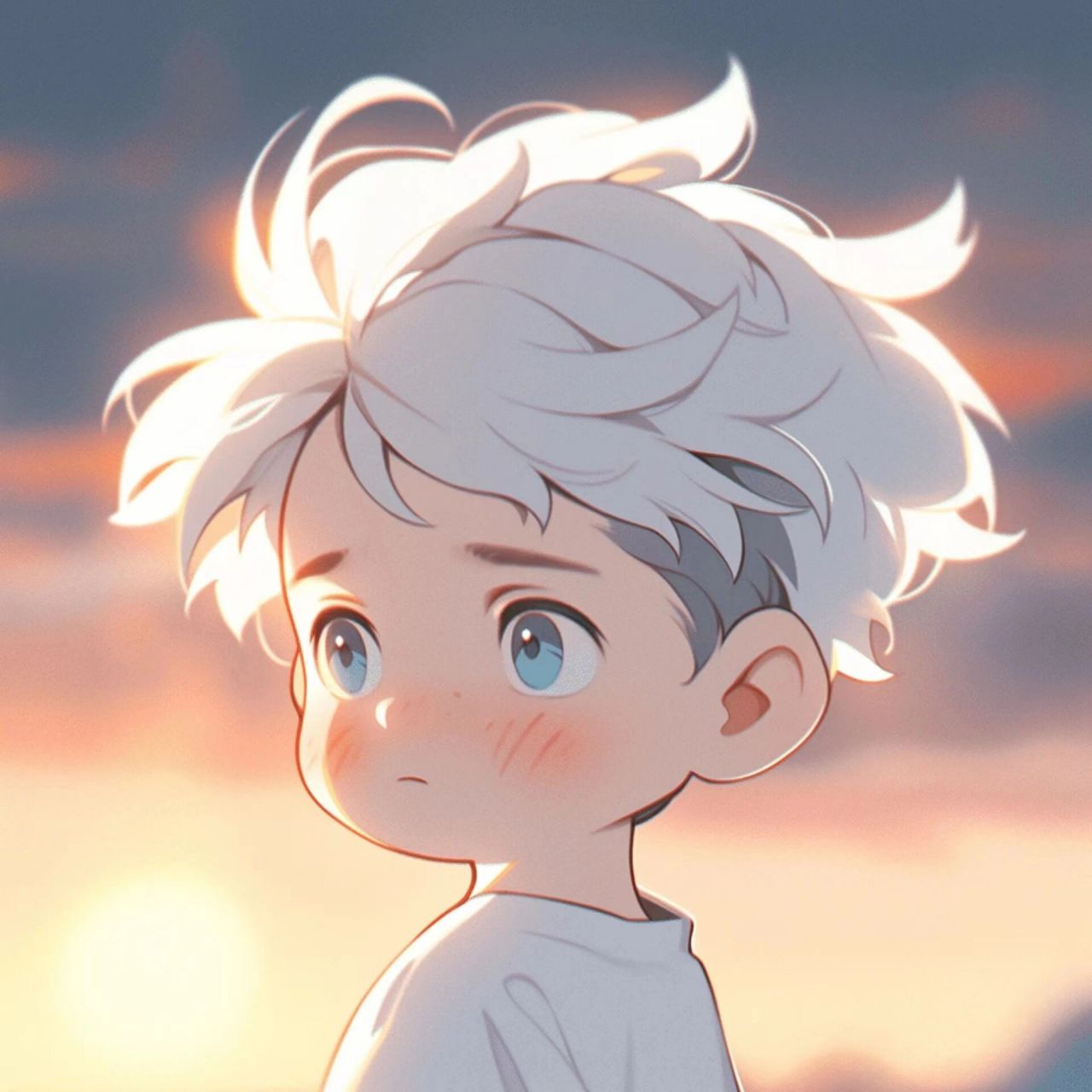 日落版可爱头像|男