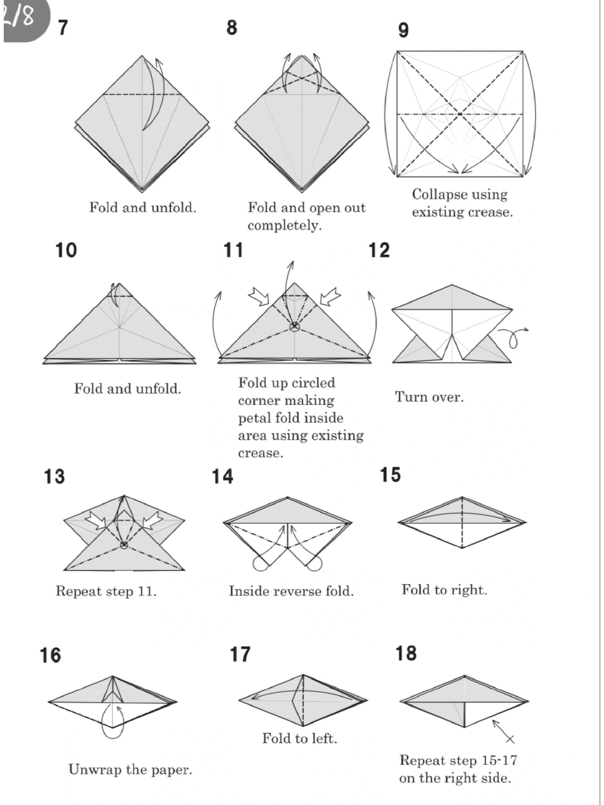 折纸教程——麋鹿