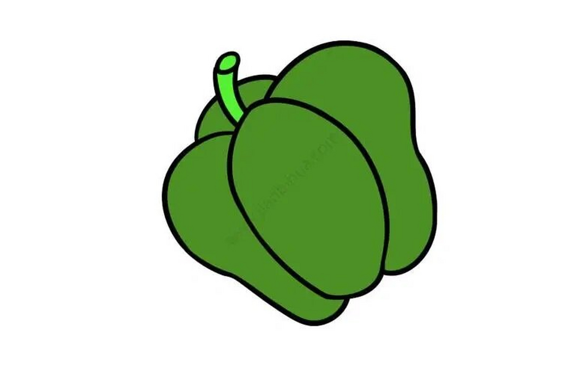 青椒简笔画