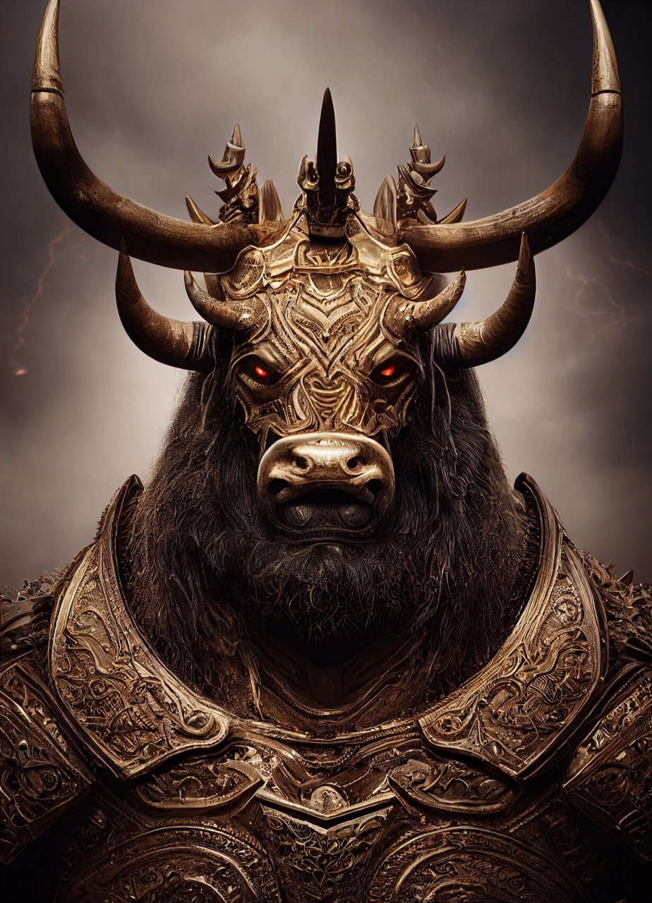 ai绘画|《牛将军》扭转乾坤 the year of the ox ai创作 十二生肖系列