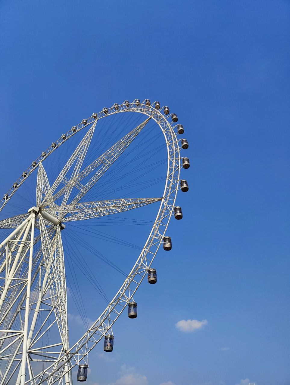 重庆之眼 欢乐谷摩天轮昼夜变化