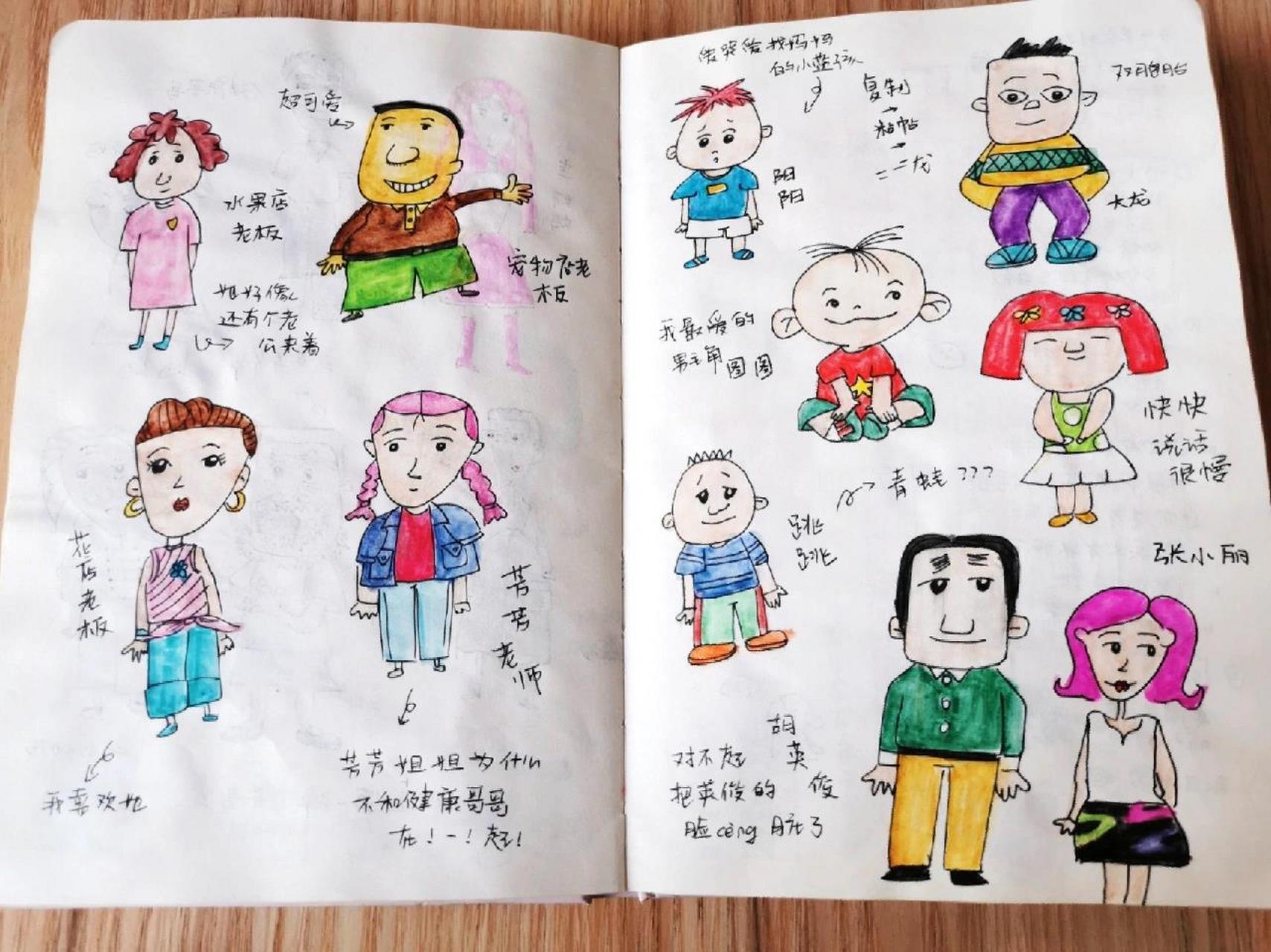 画了大耳朵图图里的所有人 是两年前画的了 看看还差谁 大家最喜欢大