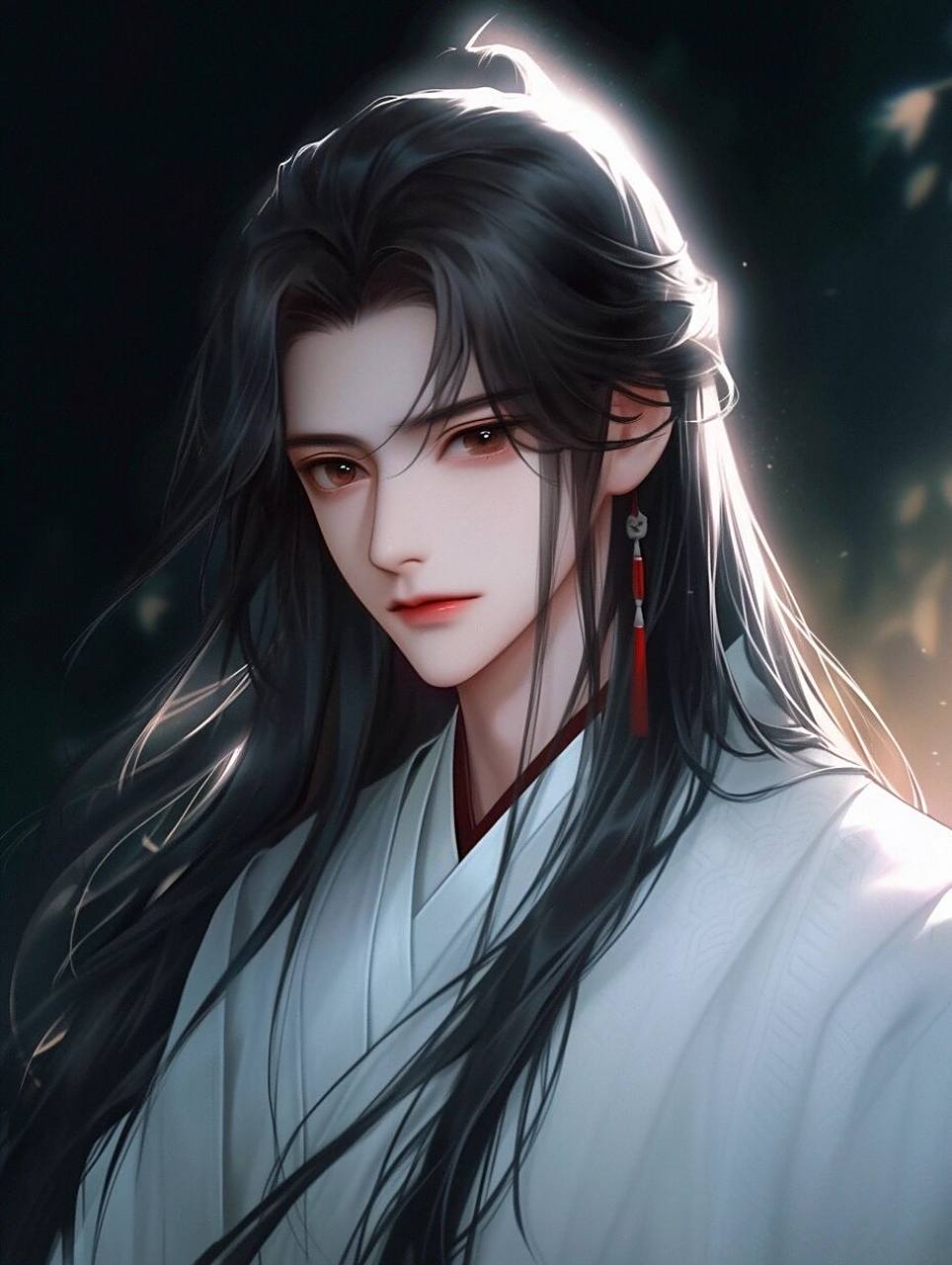 古风青衣美男子·男头·古风头像