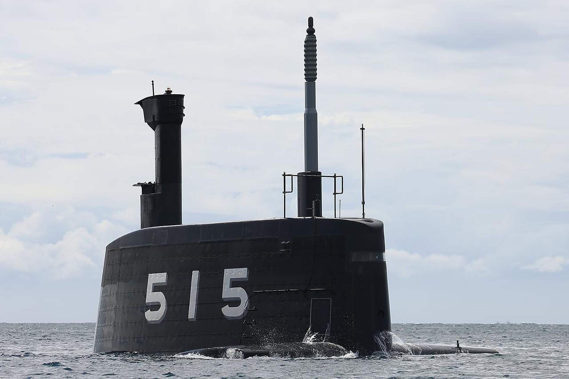 计划明年服役的扶桑海上自卫队"大鲸"级常规动力潜艇三号艇"迅鲸"号