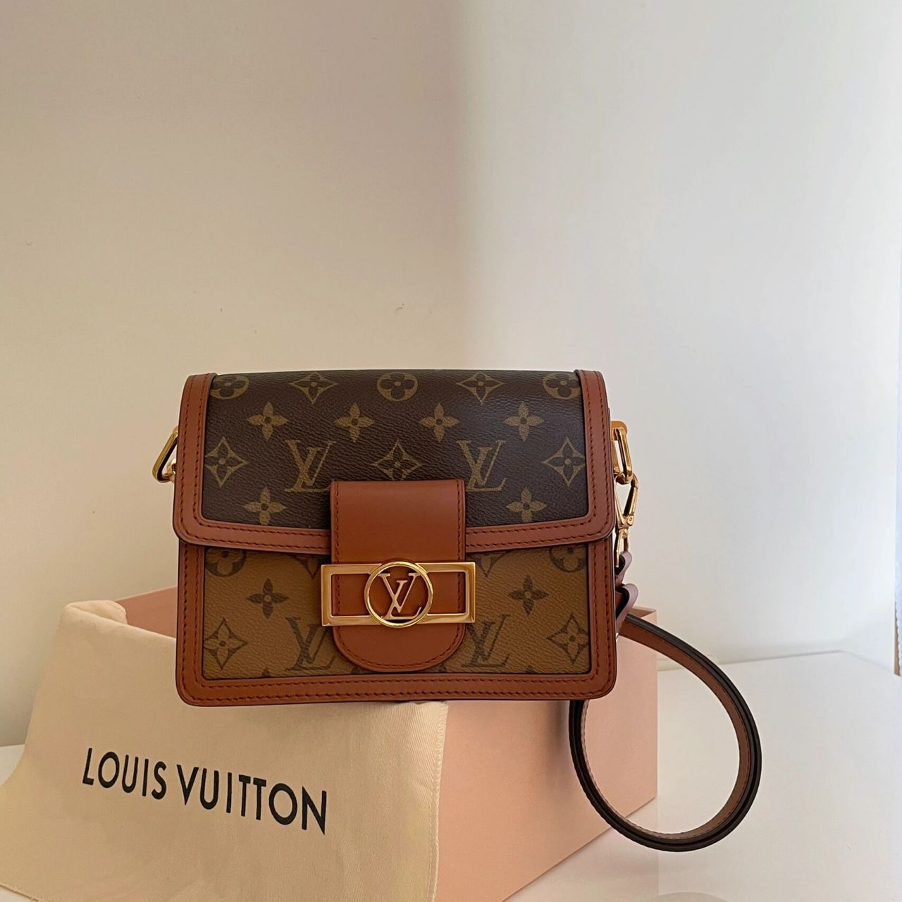 『包包分享』lv dauphine mini 达芙妮 达芙妮也算是lv 经典中的一员