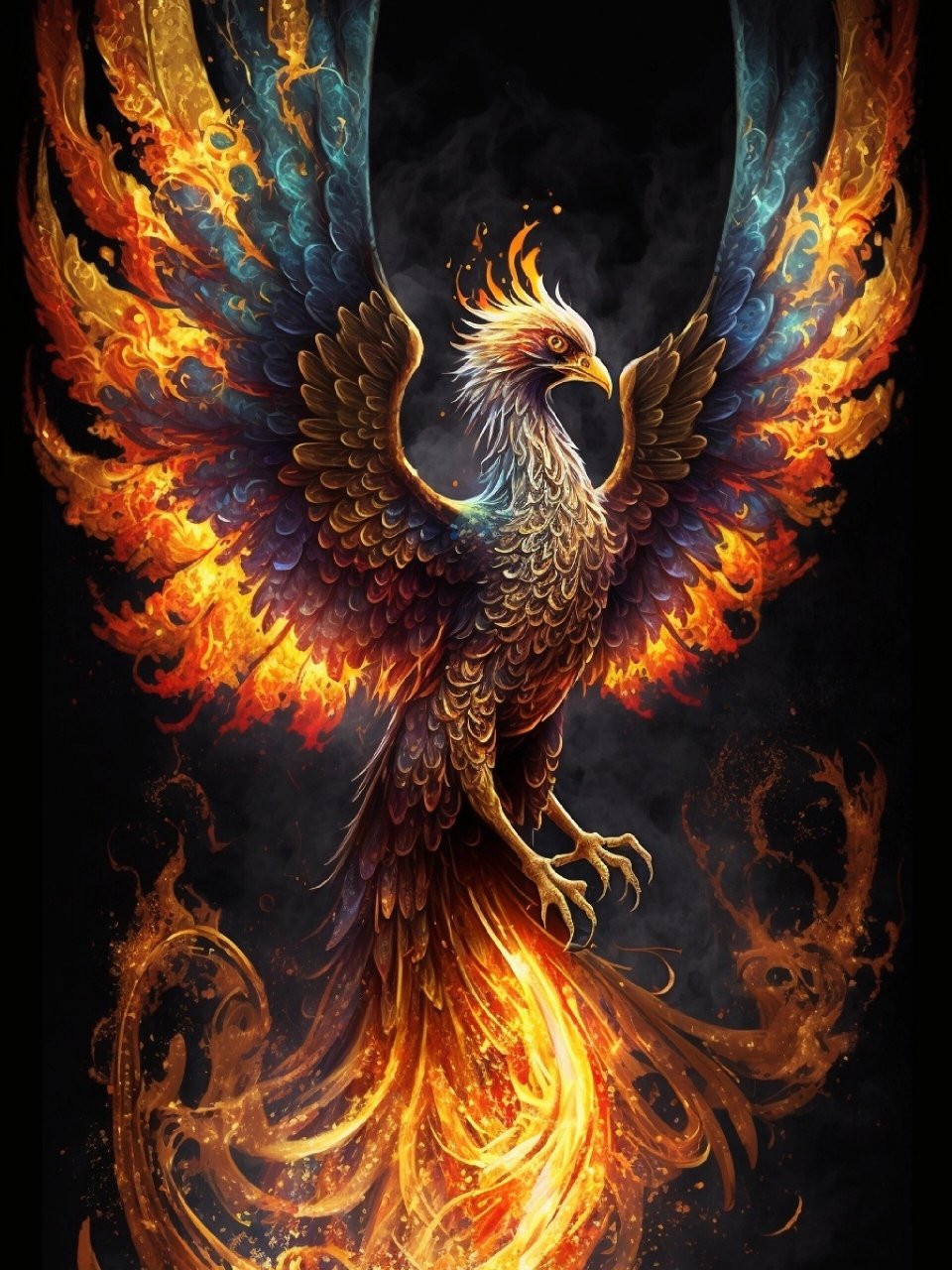 凤凰涅槃,浴火重生!